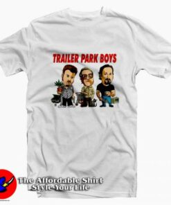 Awesome Cute Trailer Park Boys Cartoon T-shirt On Sale Awesome Cute Trailer Park Boys Cartoon T-shirt On Sale