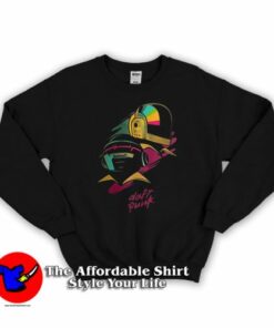 Awesome Daft Punk Retro Unisex Adult Sweatshirt On Sale Awesome Daft Punk Retro Unisex Adult Sweatshirt On Sale
