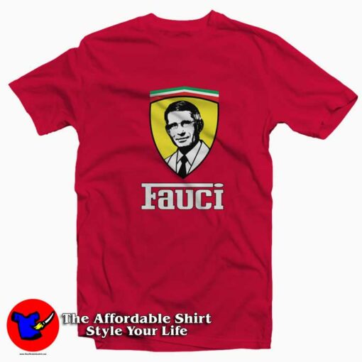 Awesome Dr. Anthony Fauci Red Unisex T-shirt On Sale