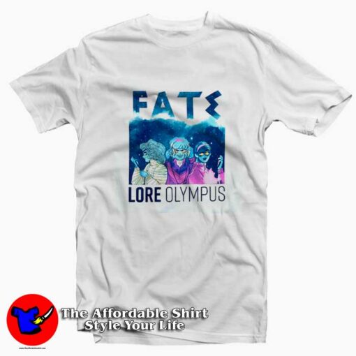 Awesome Lore Olympus Fate Sisters Unisex T-shirt On Sale