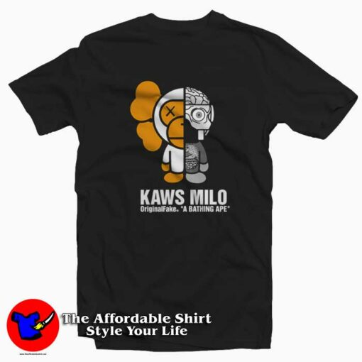 BAPE X Original Fake Kaws Companion Milo T-Shirt Bape tshirt Collection