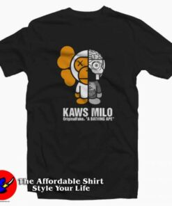 BAPE X Original Fake Kaws Companion Milo T-Shirt Bape tshirt Collection BAPE X Original Fake Kaws Companion Milo T-Shirt Bape tshirt Collection