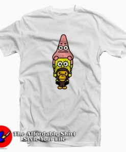 BAPE x Spongebob And Patrick T-Shirt Bape tshirt Collection BAPE x Spongebob And Patrick T-Shirt Bape tshirt Collection