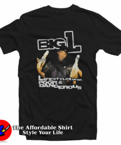 BIG-L Life Stylez Ov Da Poor & Dangerous Rap T-Shirt On Sale BIG-L Life Stylez Ov Da Poor & Dangerous Rap T-Shirt On Sale