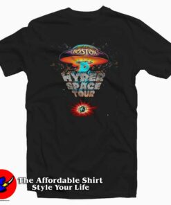 BOSTON Hyper Space Live Concert Tour T-shirt On Sale BOSTON Hyper Space Live Concert Tour T-shirt On Sale