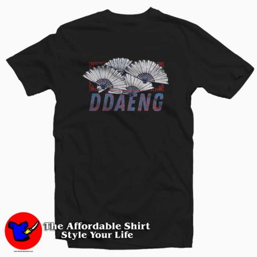 BTS Ddaeng Bangtan World Tour T-Shirt Cheap