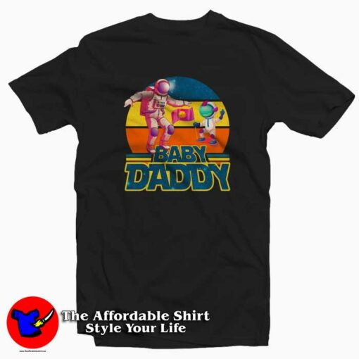 Baby Daddy Fathers Day Gift Unisex T Shirt Cheap