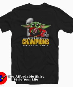 Baby Yoda Chiefs Super Bowl Champions T Shirt On Sale 1