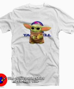 Baby Yoda Hut Taco Bell Parody Funny T-shirt On Sale Baby Yoda Hut Taco Bell Parody Funny T-shirt On Sale