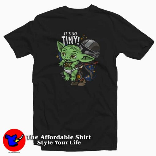 Baby Yoda Its So Tiny The Mandalorian T-Shirt Tribute St Patrick’s Day