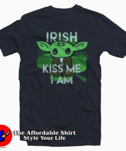 Baby Yoda Kiss Me I’m Irish T-Shirt St Patrick’s Day Baby Yoda Kiss Me I’m Irish T-Shirt St Patrick’s Day