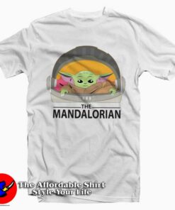 Baby Yoda The Mandolorian Unisex Tee Shirt Baby Yoda The Mandolorian Unisex Tee Shirt