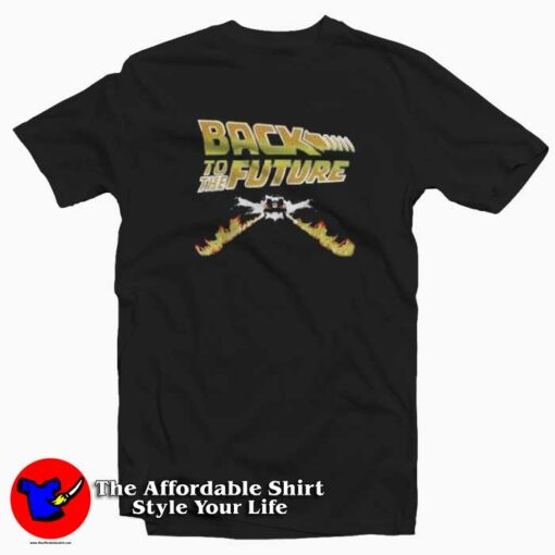 Back To The Future Graphic T-Shirt Cheap