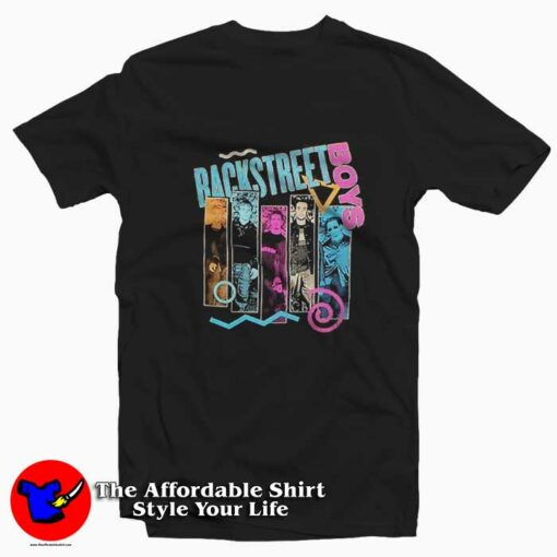 Backstreet Boys 90s Bar Vintage Graphic T-Shirt On Sale