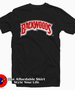 Backwoods Red Printed Tee Shirt Backwoods Red Printed Tee Shirt