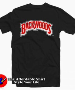 Backwoods Red Printed Tee Shirt Backwoods Red Printed Tee Shirt