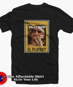 Bad Bunny El Playboy Loteria Vintage Unisex T-shirt On Sale Bad Bunny El Playboy Loteria Vintage Unisex T-shirt On Sale