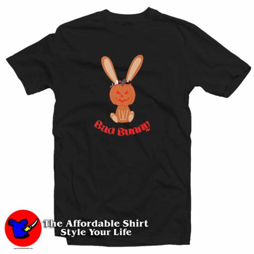 Bad Bunny Pumpkin Trick Or Treat T-Shirt