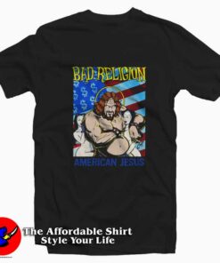 Bad Religion American Jesus Graphic T-Shirt On Sale Bad Religion American Jesus Graphic T-Shirt On Sale
