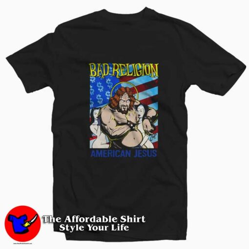 Bad Religion American Jesus Graphic T-Shirt On Sale