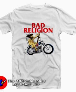 Bad Religion American Jesus Rider Graphic T-Shirt On Sale Bad Religion American Jesus Rider Graphic T-Shirt On Sale