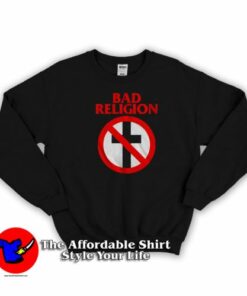 Bad Religion Official Logo Unisex Sweatshirt On Sale Bad Religion Official Logo Unisex Sweatshirt On Sale