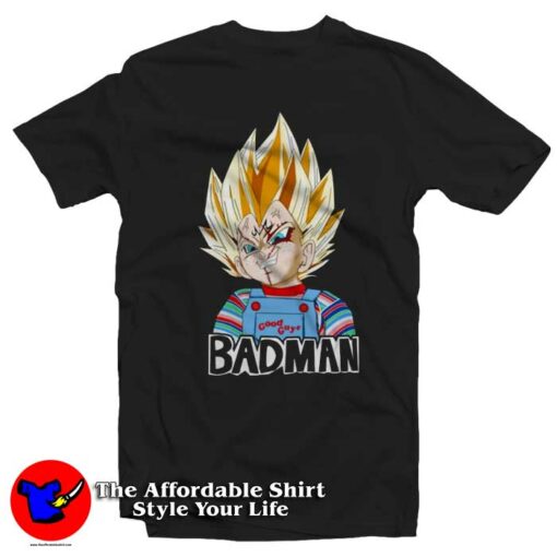 Badman Vegeta Chucky Super Saiyan Graphic T-Shirt For Style Your Life