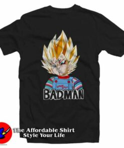 Badman Vegeta Chucky Super Saiyan Graphic T-Shirt For Style Your Life Badman Vegeta Chucky Super Saiyan Graphic T-Shirt For Style Your Life