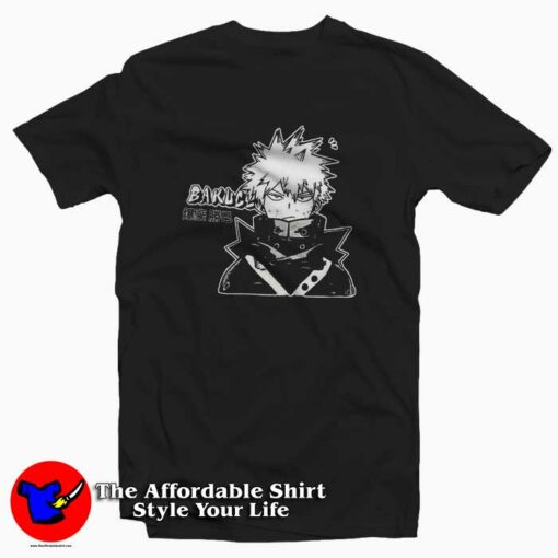 Bakugou Katsuki My Hero Academia T-shirt On Sale