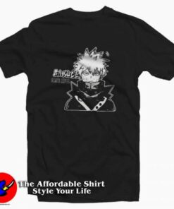 Bakugou Katsuki My Hero Academia T-shirt On Sale Bakugou Katsuki My Hero Academia T-shirt On Sale