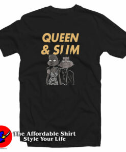 Bam Adebayo Queen And Slim Cartoon T-Shirt Bam Adebayo Queen And Slim Cartoon T-Shirt
