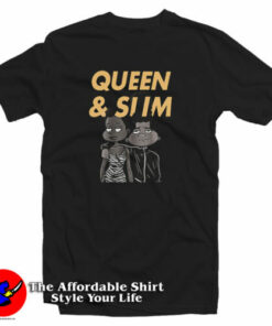 Bam Adebayo Queen And Slim Cartoon T-Shirt Bam Adebayo Queen And Slim Cartoon T-Shirt