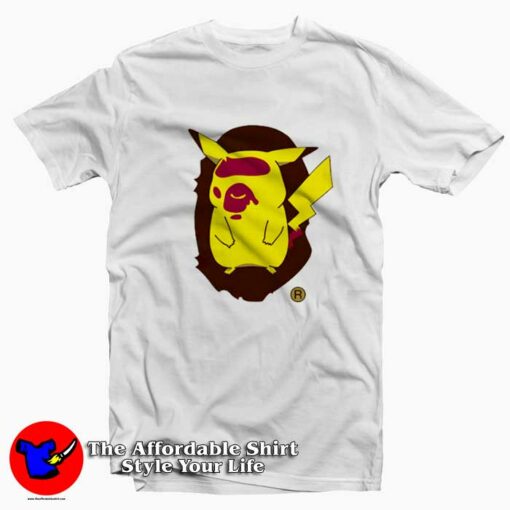 Bape X Pokemon A Bathing Ape Unisex T-shirt On Sale