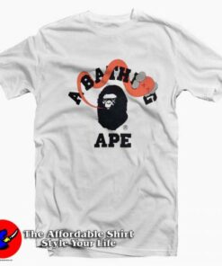 Bape x Kaws Bendy COllege Logo Unisex T-shirt On Sale Bape x Kaws Bendy COllege Logo Unisex T-shirt On Sale