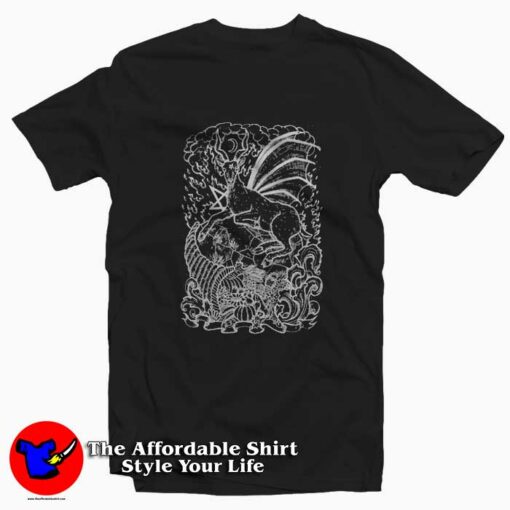 Baphometh Sabbatic Goat the Devil T-shirt On Sale