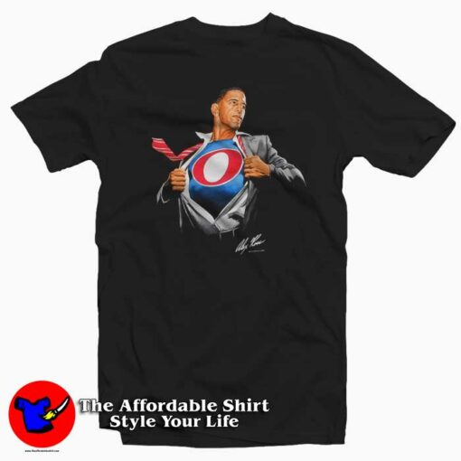 Barack Obama Parody Superhero Unisex T-shirt On Sale