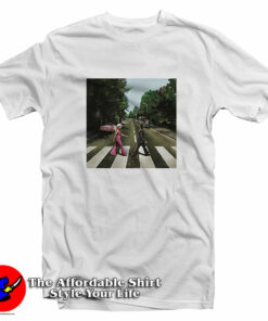 Barbenheimer Barbie Oppenheimer Abbey Road Meme T-Shirt Barbenheimer Barbie Oppenheimer Abbey Road Meme T-Shirt