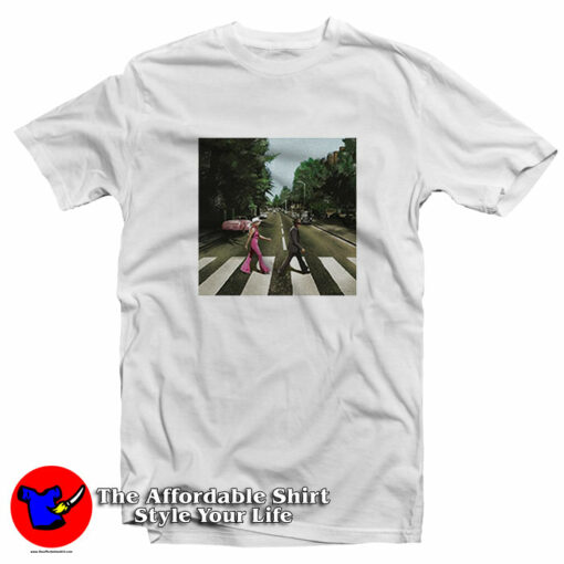 Barbenheimer Barbie Oppenheimer Abbey Road Meme T-Shirt