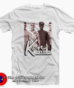 Barbie Ken Love Hope Unity Graphic Unisex T-Shirt On Sale