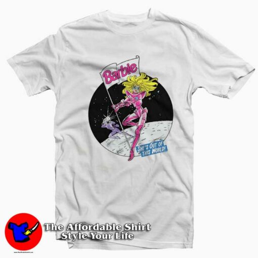 Barbie Moon Out Of This World Graphic T-Shirt On Sale