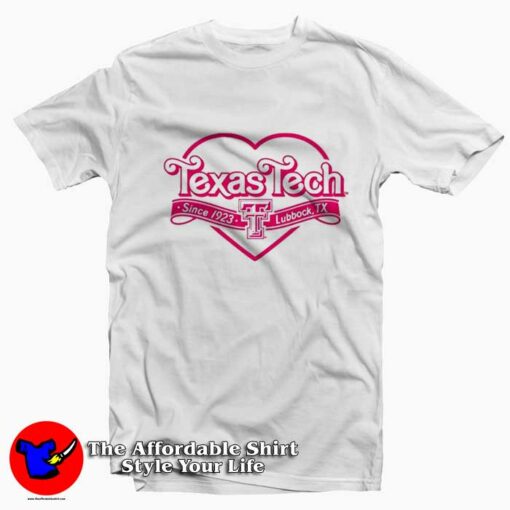 Barbie Texas Tech Since 1923 Graphic Unisex T-Shirt On Sale