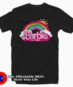 Barbie The Movie Rainbow Graphic Unisex T-Shirt On Sale Barbie The Movie Rainbow Graphic Unisex T-Shirt On Sale