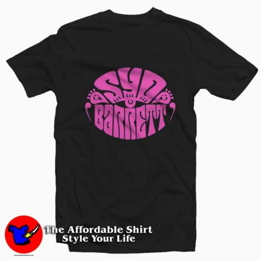 Barret Pink FLOYD Inspired Psychedelic T-shirt On Sale