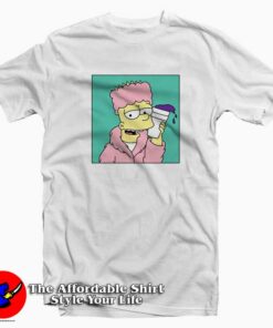 Bart Simpson Lean Funny T-Shirt Bart Simpson Lean Funny T-Shirt