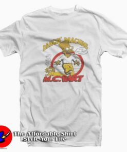 Bart Simpson Mc Hammer Dancing Machine T-Shirt On Sale