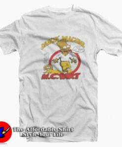 Bart Simpson Mc Hammer Dancing Machine T-Shirt On Sale