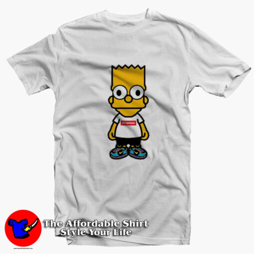 Bart Simpson Parody Nike Sneaker Unisex T-shirt On Sale