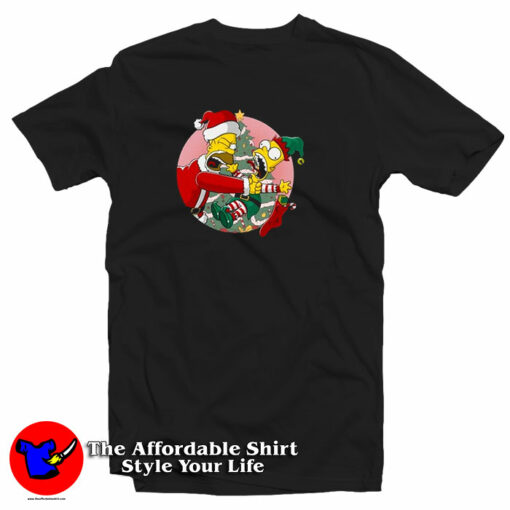 Bart Simpson You Are Not Santa’s Helper T-Shirt