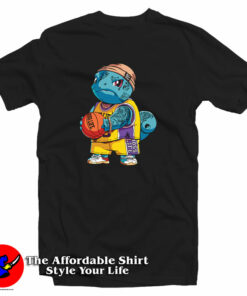 Basketball Squirtle Pokemon T-Shirt Basketball Squirtle Pokemon T-Shirt