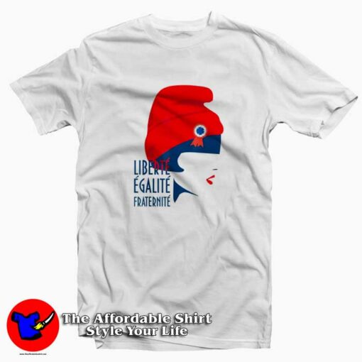 Bastille Day Liberty Equality Fraternity Unisex T-shirt On Sale